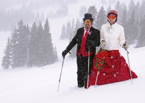 Marry on Feb 14 at Loveland in Colorado and ski for free